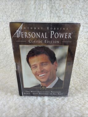 New/Sealed Tony Robbins Personal Power Classic Edition set of 7 DVD’s